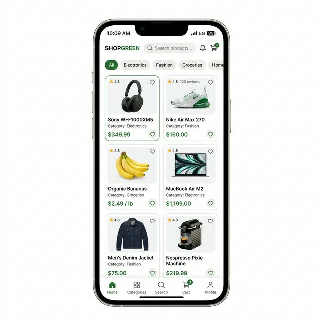 Product Listings and Catalogue